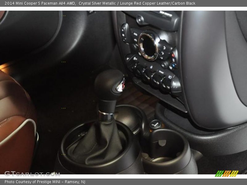 Crystal Silver Metallic / Lounge Red Copper Leather/Carbon Black 2014 Mini Cooper S Paceman All4 AWD