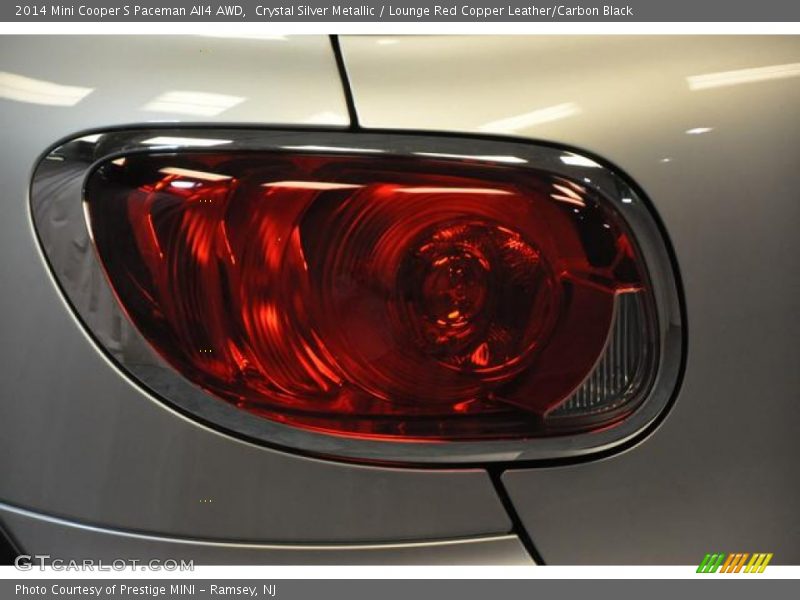 Crystal Silver Metallic / Lounge Red Copper Leather/Carbon Black 2014 Mini Cooper S Paceman All4 AWD