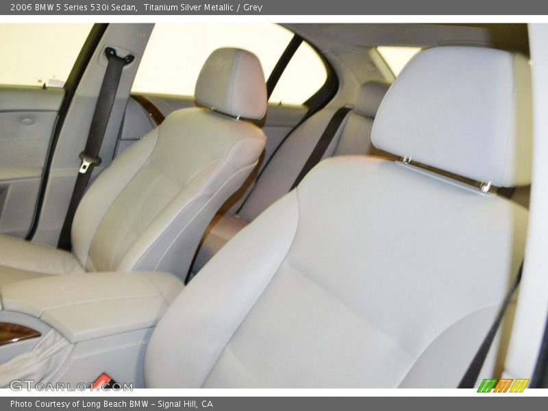 Titanium Silver Metallic / Grey 2006 BMW 5 Series 530i Sedan