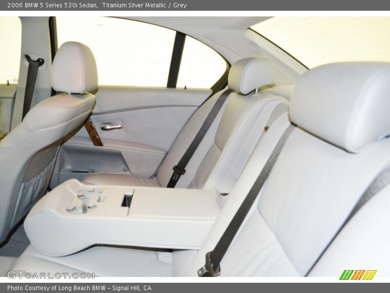 Titanium Silver Metallic / Grey 2006 BMW 5 Series 530i Sedan