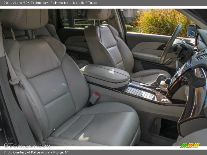 Polished Metal Metallic / Taupe 2011 Acura MDX Technology
