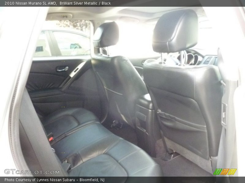 Brilliant Silver Metallic / Black 2010 Nissan Murano SL AWD