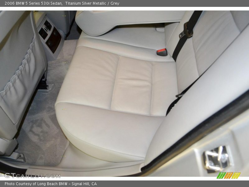 Titanium Silver Metallic / Grey 2006 BMW 5 Series 530i Sedan