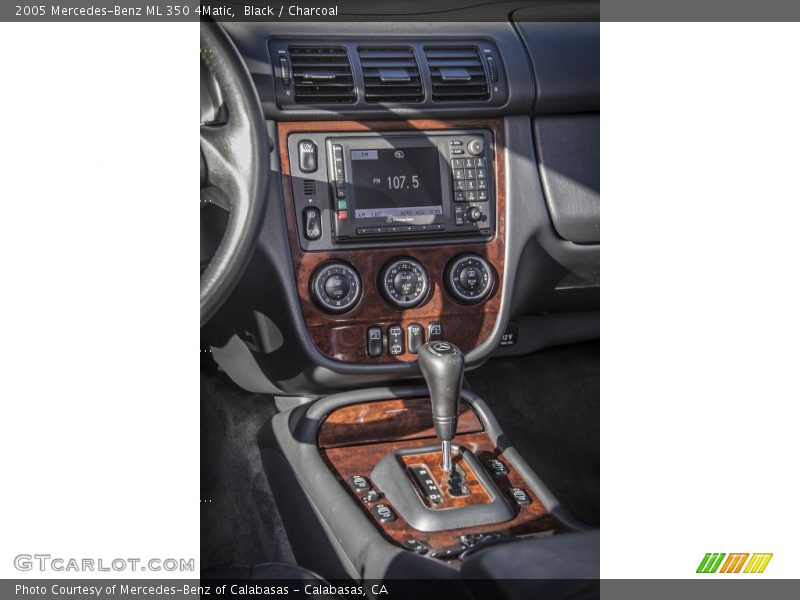 Black / Charcoal 2005 Mercedes-Benz ML 350 4Matic