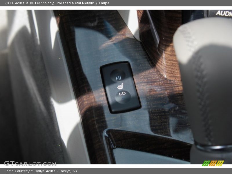 Polished Metal Metallic / Taupe 2011 Acura MDX Technology