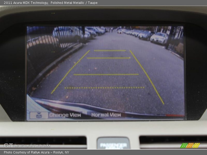 Polished Metal Metallic / Taupe 2011 Acura MDX Technology