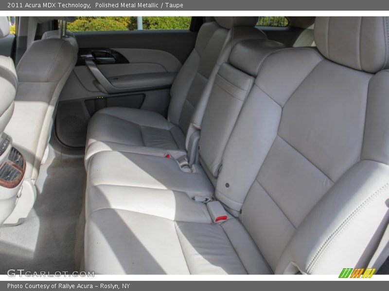 Polished Metal Metallic / Taupe 2011 Acura MDX Technology