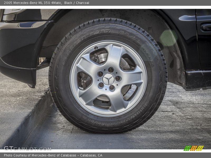 Black / Charcoal 2005 Mercedes-Benz ML 350 4Matic