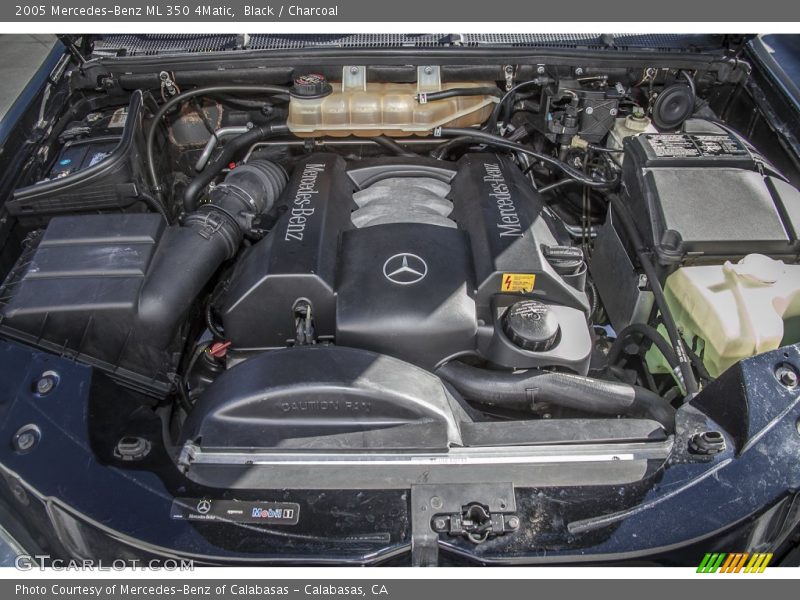 Black / Charcoal 2005 Mercedes-Benz ML 350 4Matic