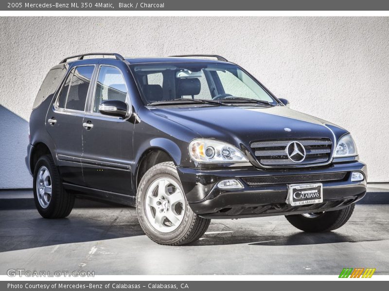 Black / Charcoal 2005 Mercedes-Benz ML 350 4Matic