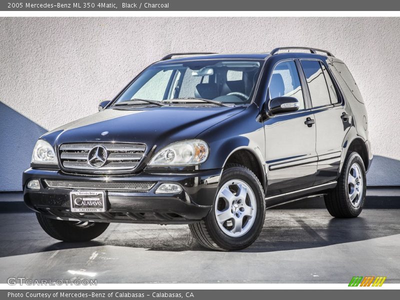 Black / Charcoal 2005 Mercedes-Benz ML 350 4Matic