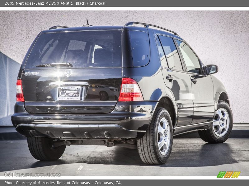 Black / Charcoal 2005 Mercedes-Benz ML 350 4Matic