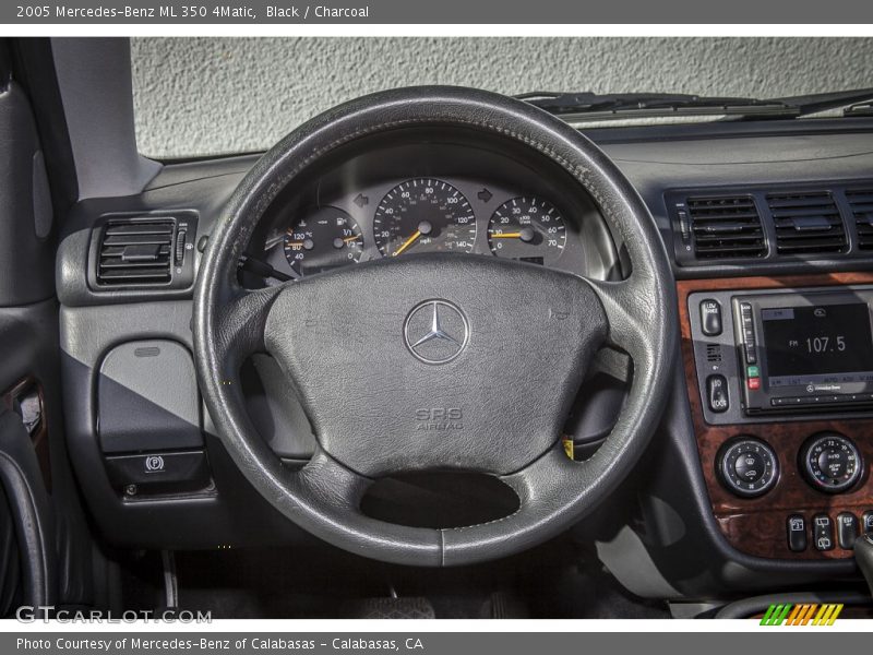 Black / Charcoal 2005 Mercedes-Benz ML 350 4Matic