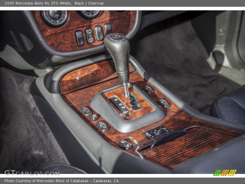Black / Charcoal 2005 Mercedes-Benz ML 350 4Matic