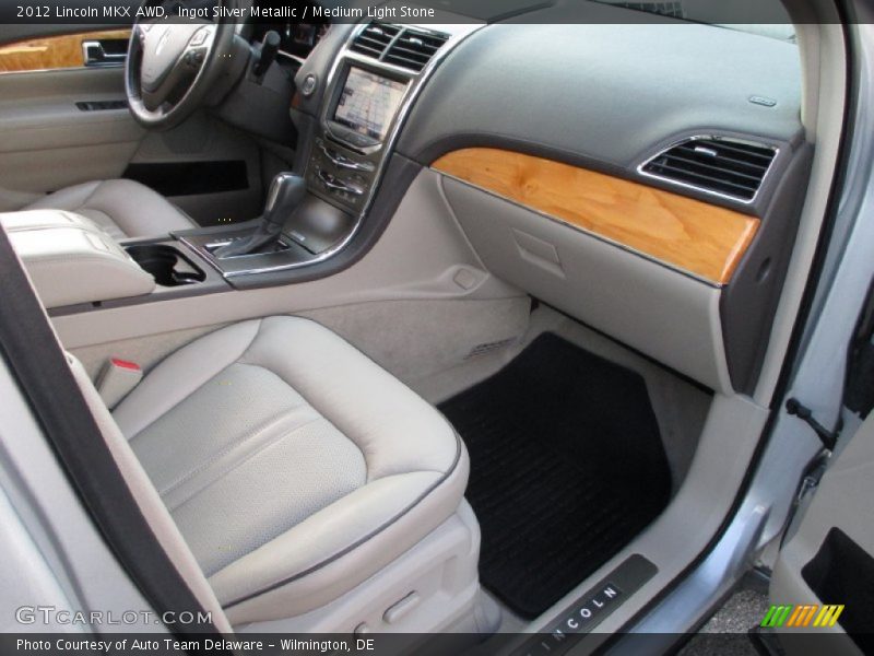 Ingot Silver Metallic / Medium Light Stone 2012 Lincoln MKX AWD