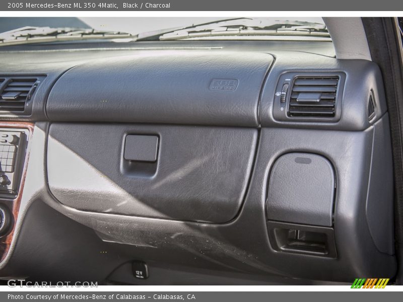 Black / Charcoal 2005 Mercedes-Benz ML 350 4Matic