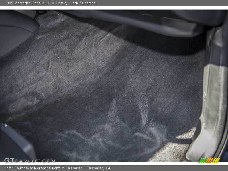 Black / Charcoal 2005 Mercedes-Benz ML 350 4Matic