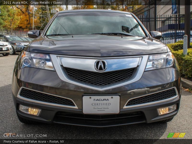 Grigio Metallic / Ebony 2011 Acura MDX