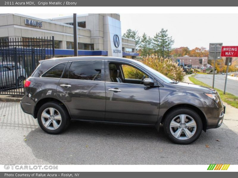 Grigio Metallic / Ebony 2011 Acura MDX