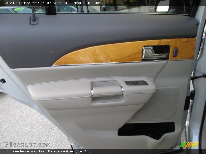 Ingot Silver Metallic / Medium Light Stone 2012 Lincoln MKX AWD