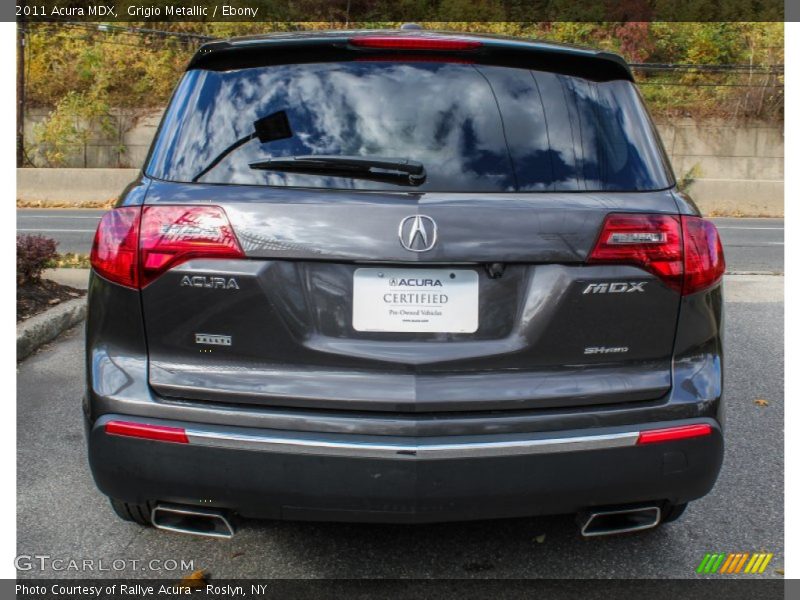 Grigio Metallic / Ebony 2011 Acura MDX