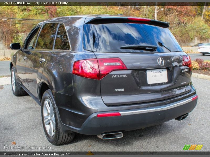 Grigio Metallic / Ebony 2011 Acura MDX