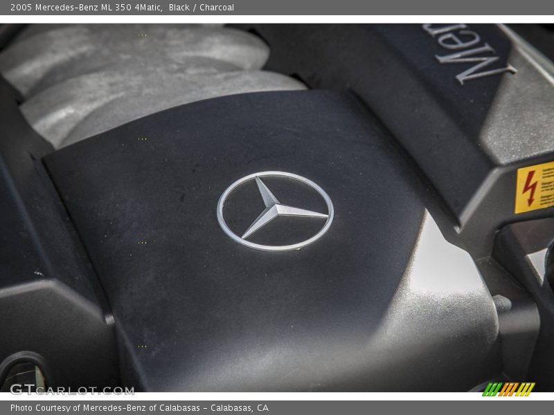 Black / Charcoal 2005 Mercedes-Benz ML 350 4Matic