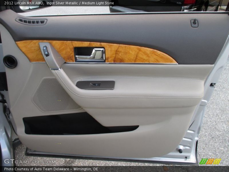 Ingot Silver Metallic / Medium Light Stone 2012 Lincoln MKX AWD