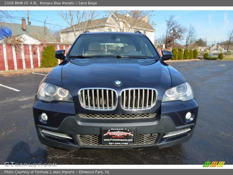 Monaco Blue Metallic / Sand Beige 2008 BMW X5 4.8i