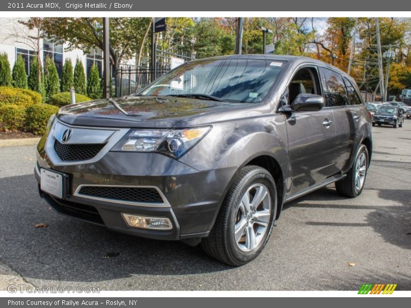 Grigio Metallic / Ebony 2011 Acura MDX