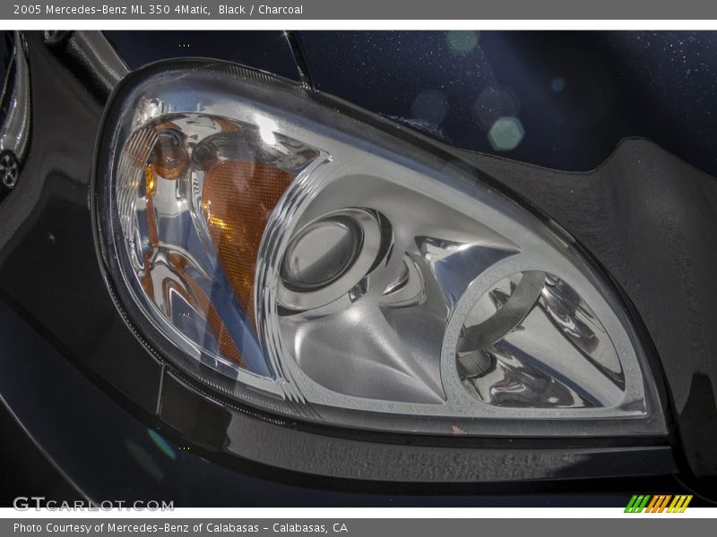 Black / Charcoal 2005 Mercedes-Benz ML 350 4Matic