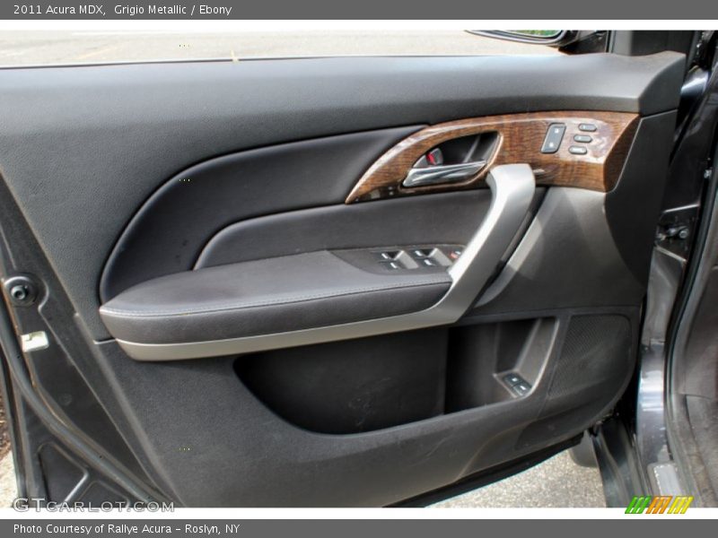 Grigio Metallic / Ebony 2011 Acura MDX