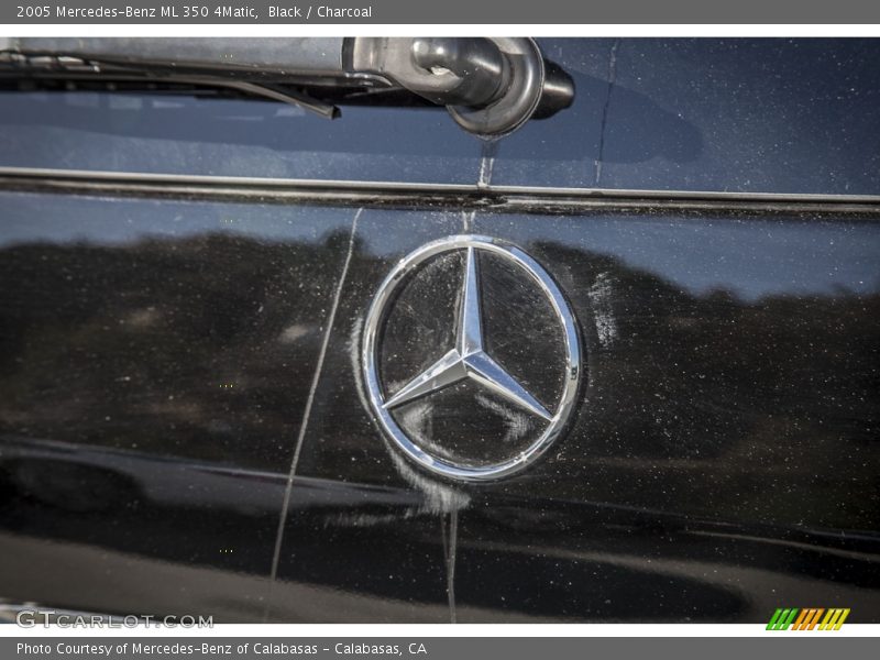 Black / Charcoal 2005 Mercedes-Benz ML 350 4Matic