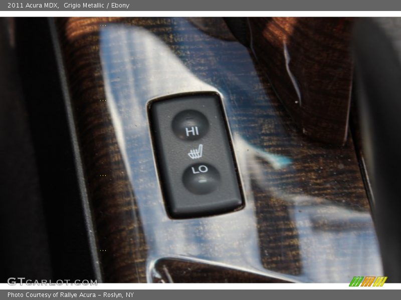 Grigio Metallic / Ebony 2011 Acura MDX