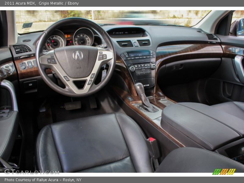Grigio Metallic / Ebony 2011 Acura MDX