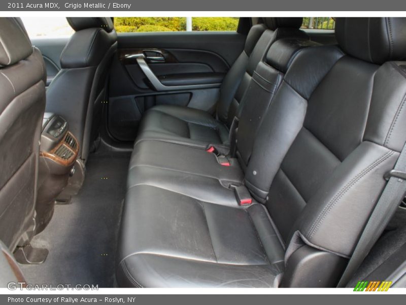 Grigio Metallic / Ebony 2011 Acura MDX