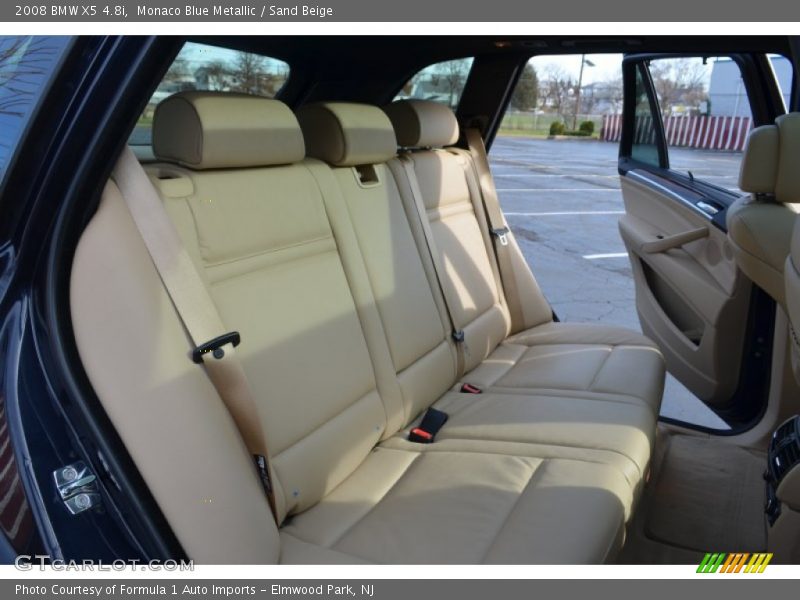 Monaco Blue Metallic / Sand Beige 2008 BMW X5 4.8i