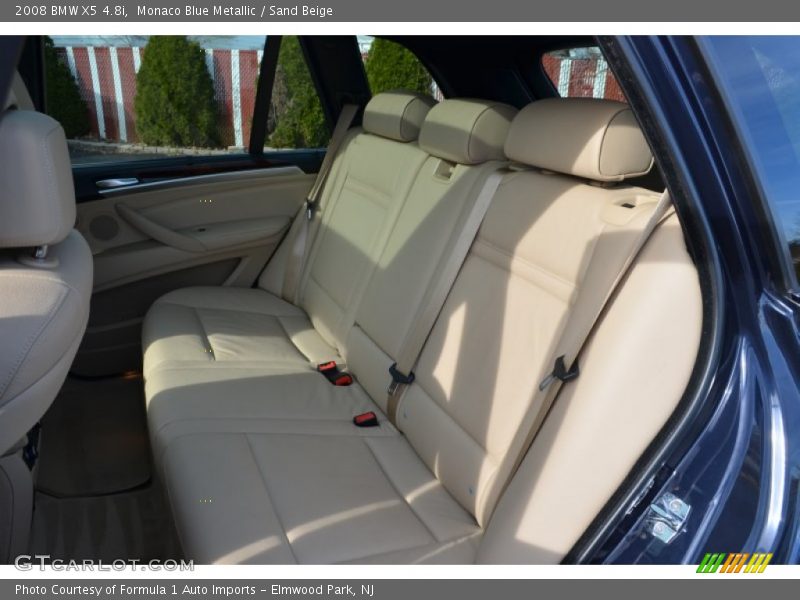 Monaco Blue Metallic / Sand Beige 2008 BMW X5 4.8i