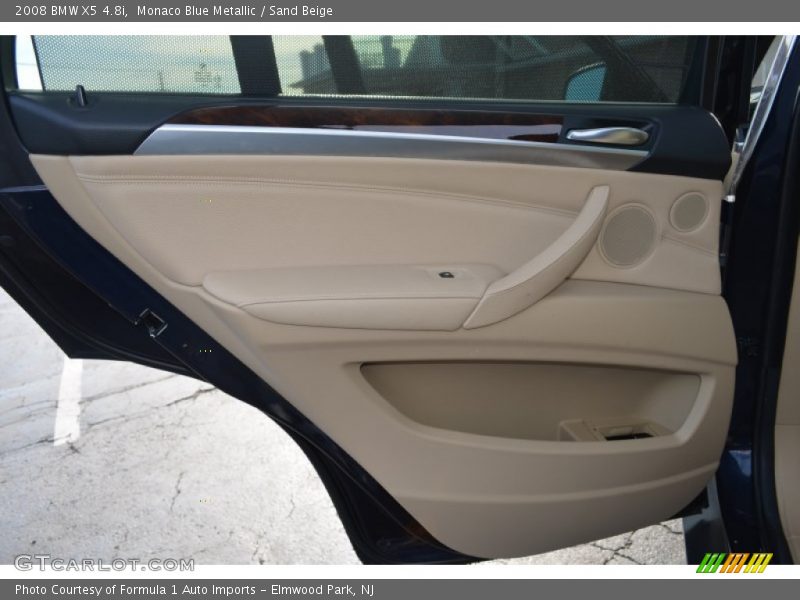 Monaco Blue Metallic / Sand Beige 2008 BMW X5 4.8i