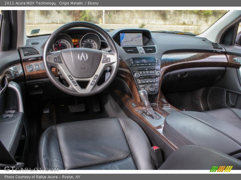 Grigio Metallic / Ebony 2011 Acura MDX Technology