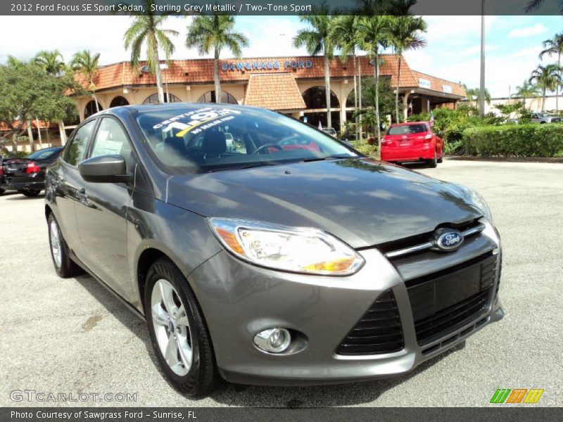 Sterling Grey Metallic / Two-Tone Sport 2012 Ford Focus SE Sport Sedan