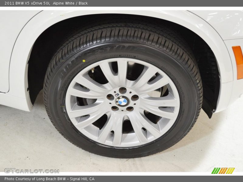 Alpine White / Black 2011 BMW X5 xDrive 50i