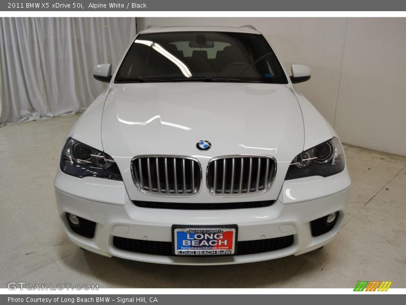 Alpine White / Black 2011 BMW X5 xDrive 50i