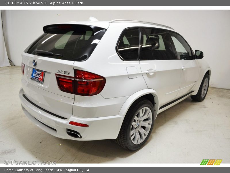 Alpine White / Black 2011 BMW X5 xDrive 50i