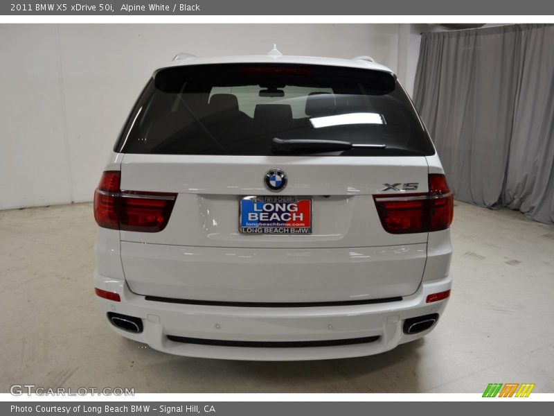 Alpine White / Black 2011 BMW X5 xDrive 50i