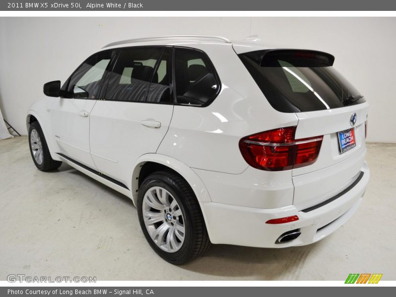 Alpine White / Black 2011 BMW X5 xDrive 50i