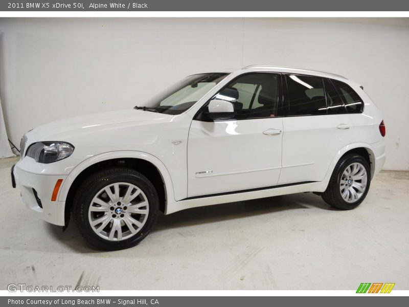 Alpine White / Black 2011 BMW X5 xDrive 50i