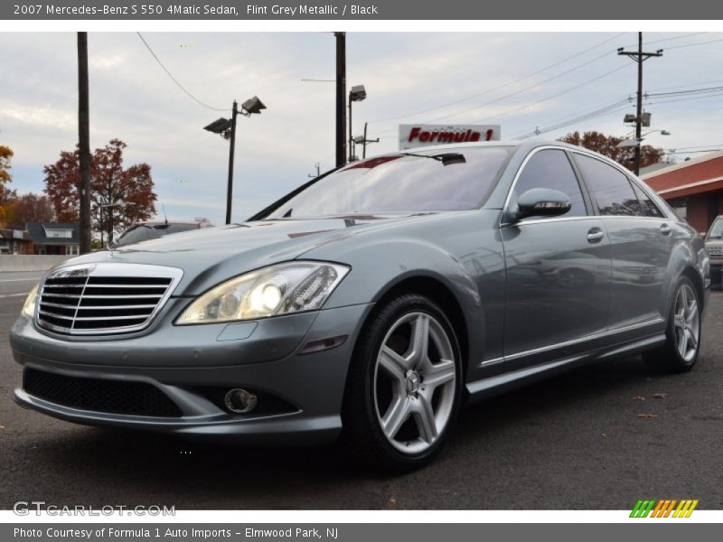 Flint Grey Metallic / Black 2007 Mercedes-Benz S 550 4Matic Sedan