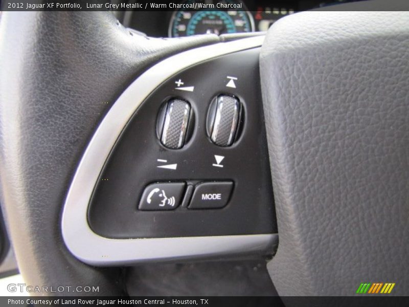 Lunar Grey Metallic / Warm Charcoal/Warm Charcoal 2012 Jaguar XF Portfolio