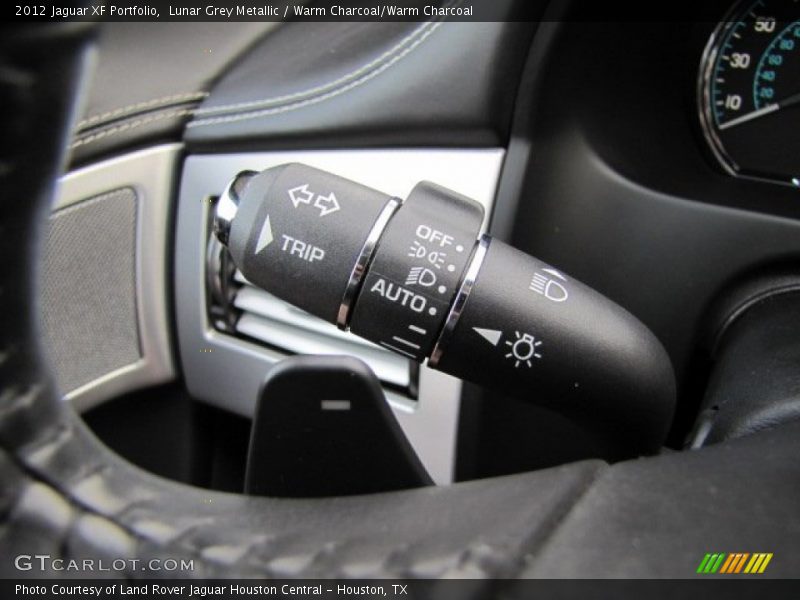 Lunar Grey Metallic / Warm Charcoal/Warm Charcoal 2012 Jaguar XF Portfolio